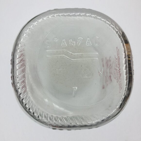 Vintage Set 3 Broguieres Glass Milk Bottles Egg Nog Christmas 2007 Reusable Lids - Picture 10 of 14